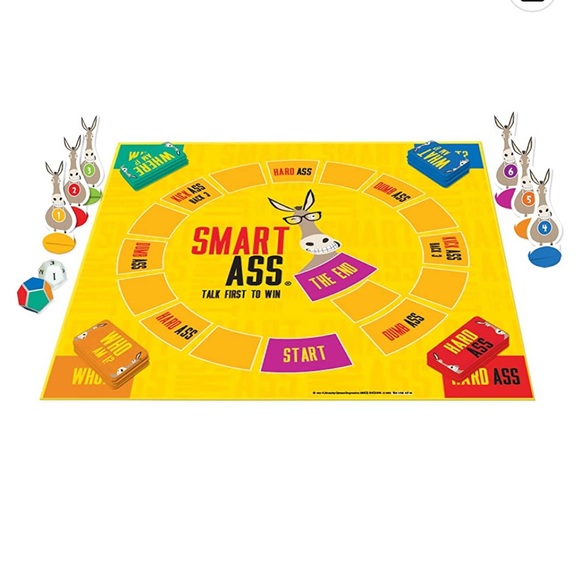 Smart Ass family game Think fast be the first one to answer NWOT - Picture 4 of 7